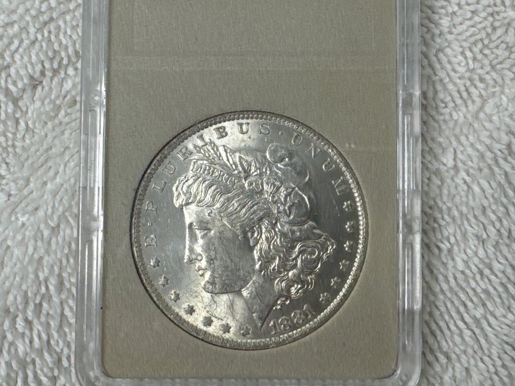 1881 Morgan Silver Dollar
