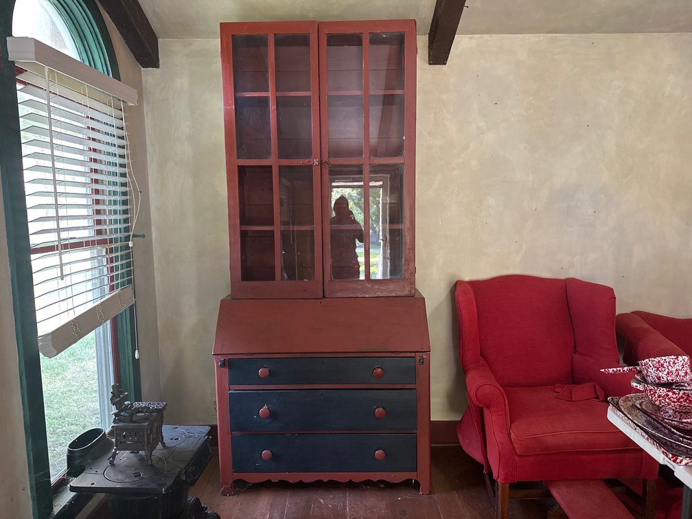 Vintage Wooden Secretary 