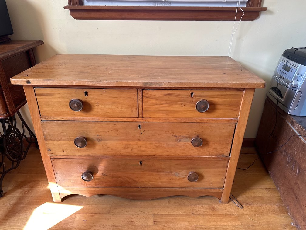 4 Drawer Antique Chest