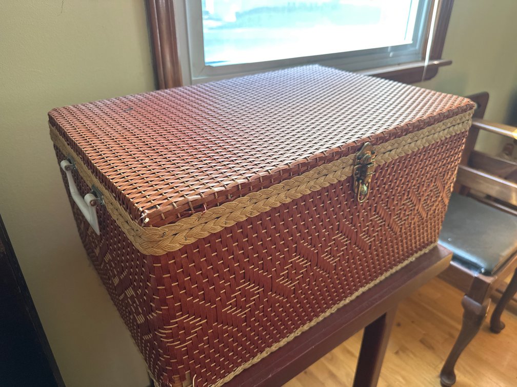 Redmon Large Red Picnic Chest
