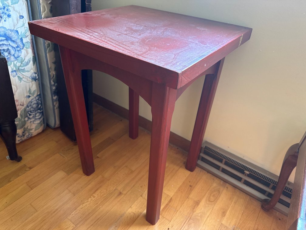 Wood Side Table