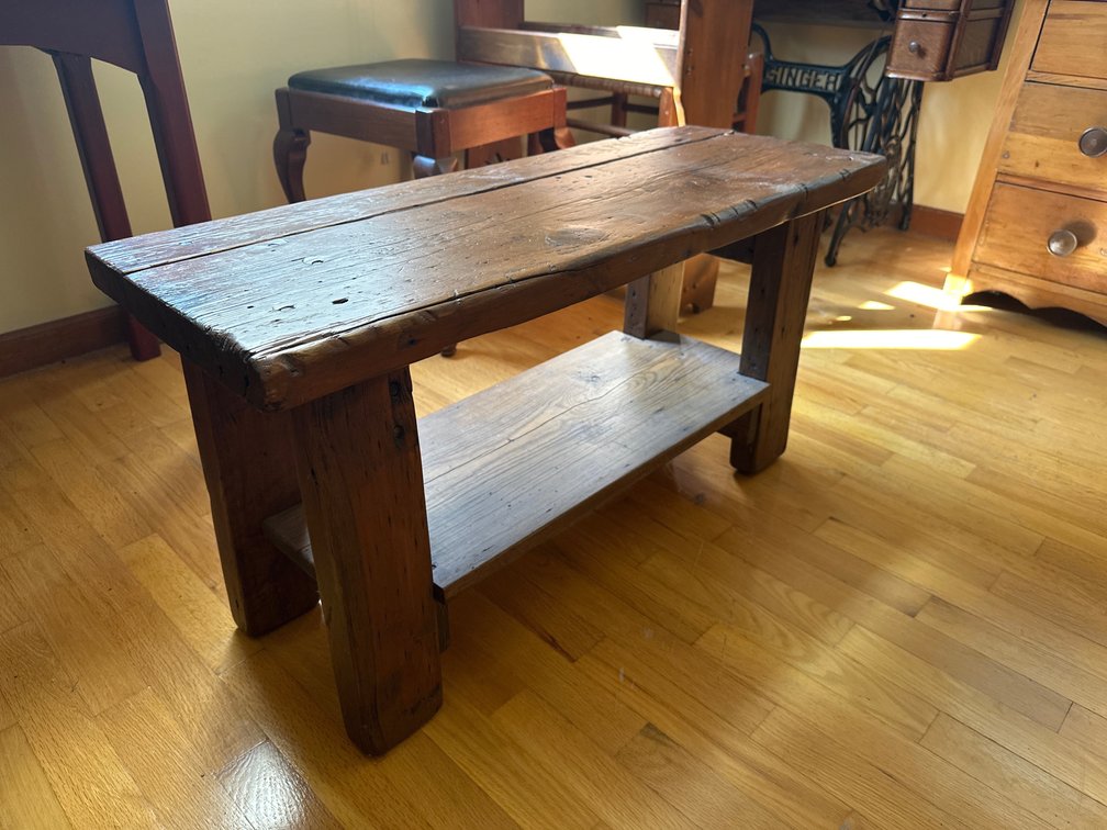 Vintage Wooden Bench