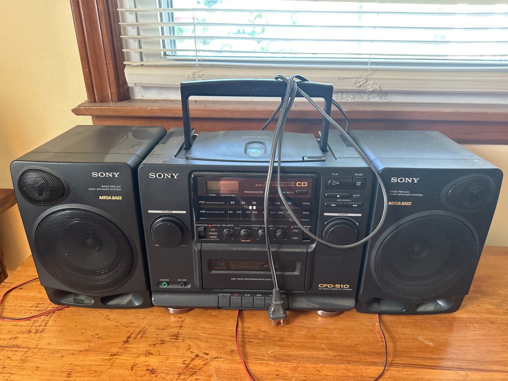 Vintage Sony Boom Box