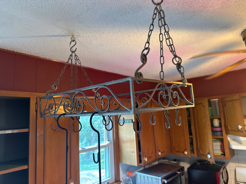 Metal Hanging Pan Rack