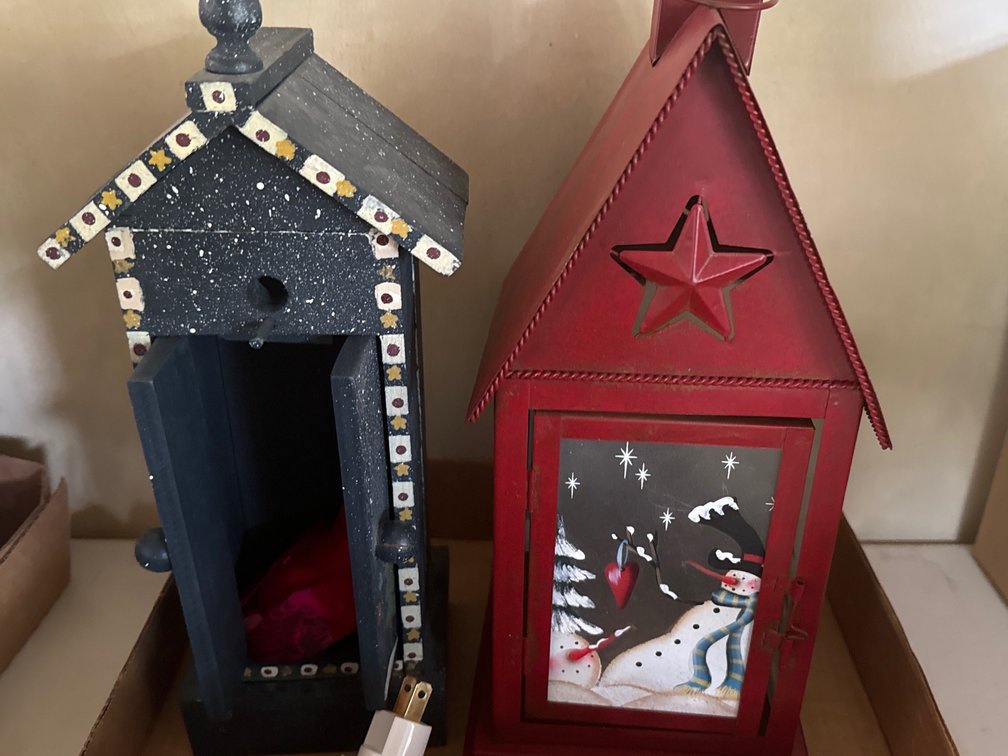 Christmas Decorative Birdhouses and more
