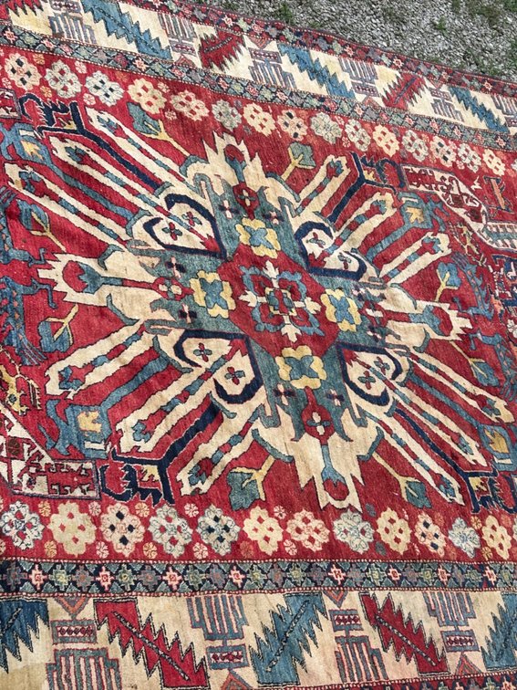 Large Antique Area Rug