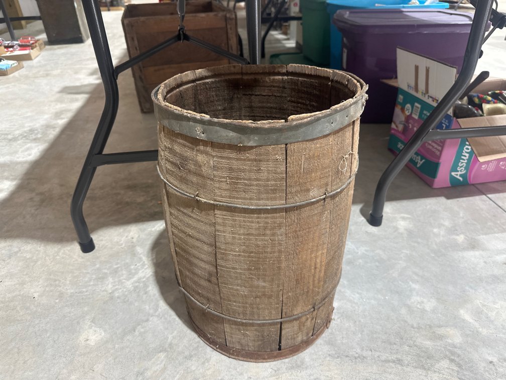 Wood Barrel