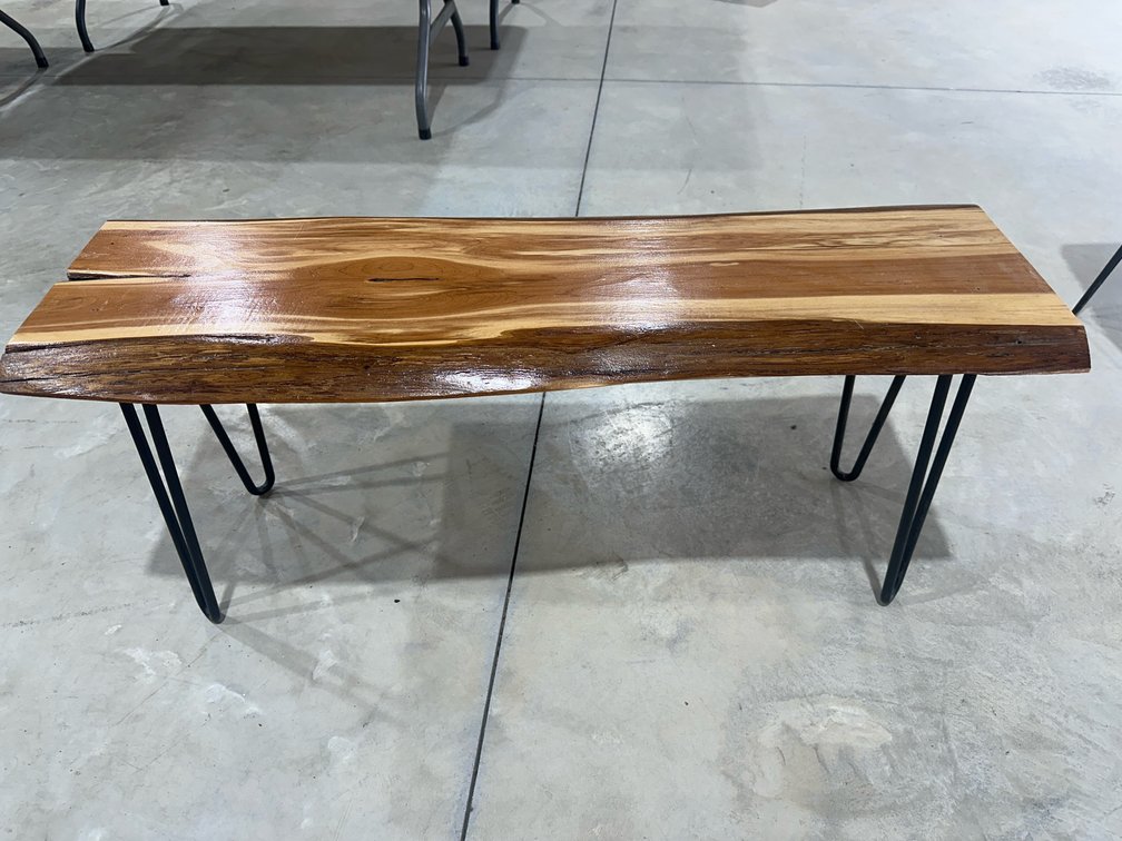 Handmade Wood Benches Lot 2 of 4