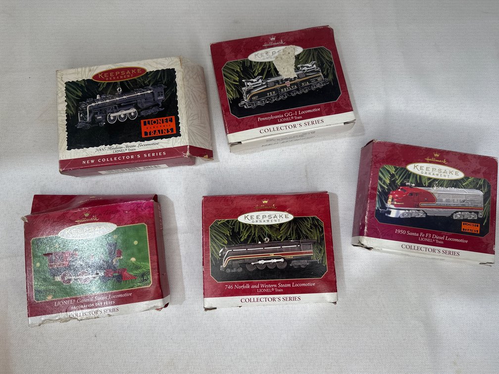 Train Hallmark Ornaments