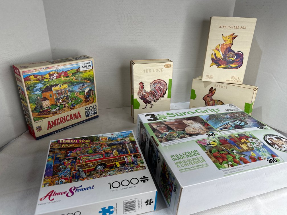 Puzzles Lot 1 of  2