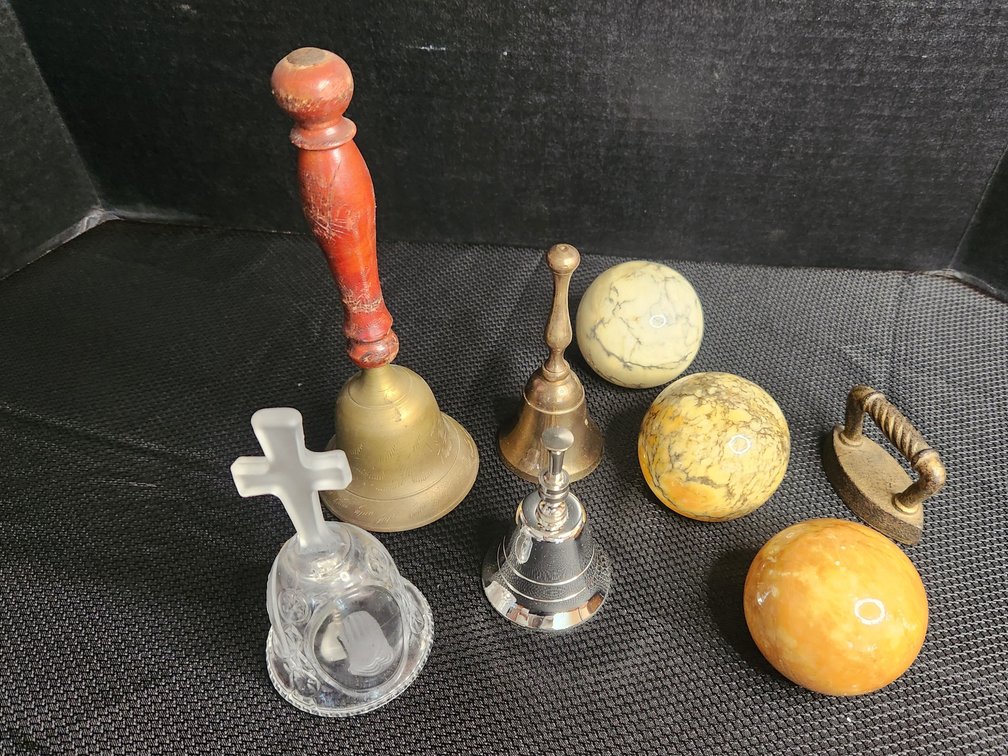 Paperweights and bells