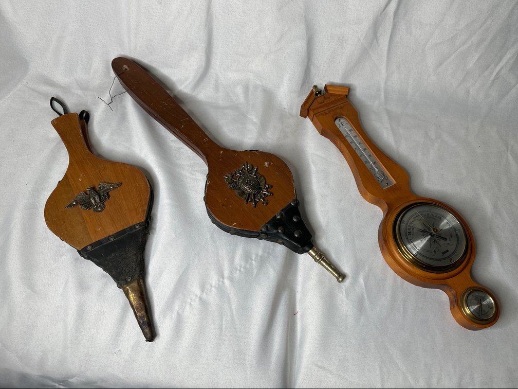 Fireplace Accessories and Thermometer