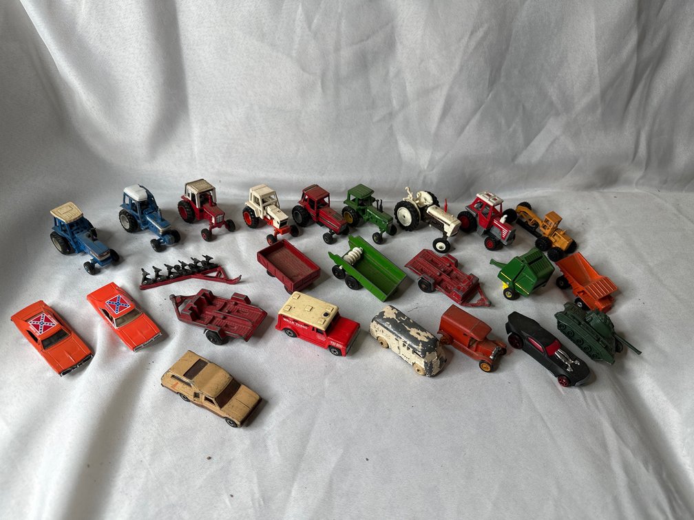 Mini Toy Cars and tractors