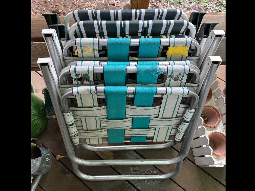 5 Lawn Chairs