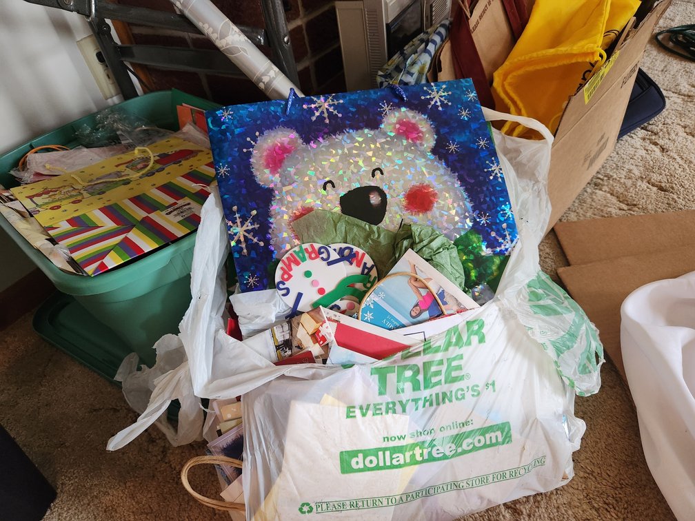 Gift wrap and bags