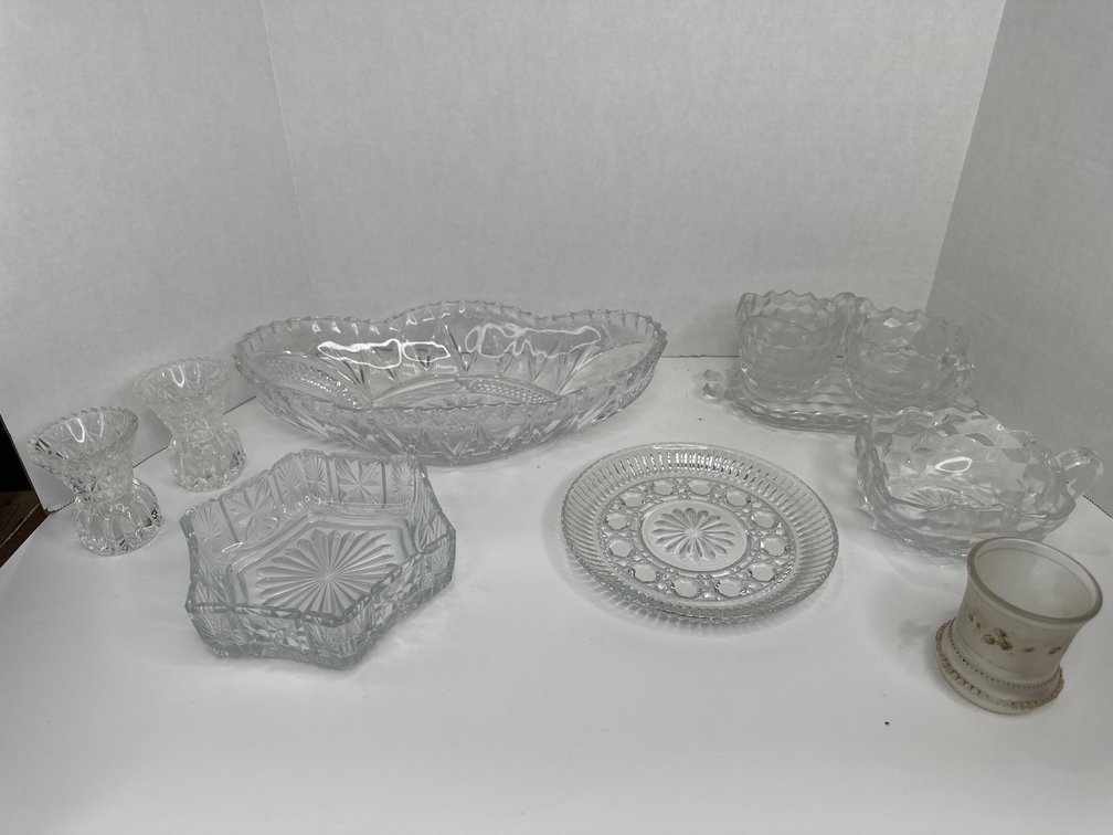 Fostoria, Princess House, and more