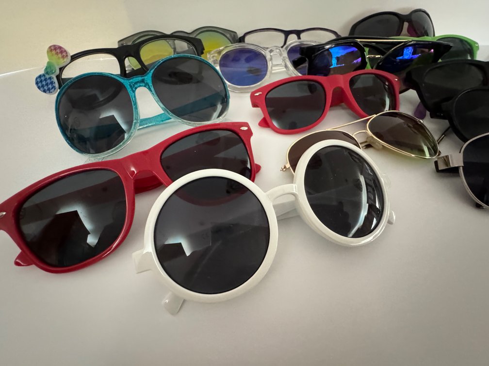 13 Pairs of Sunglasses and More