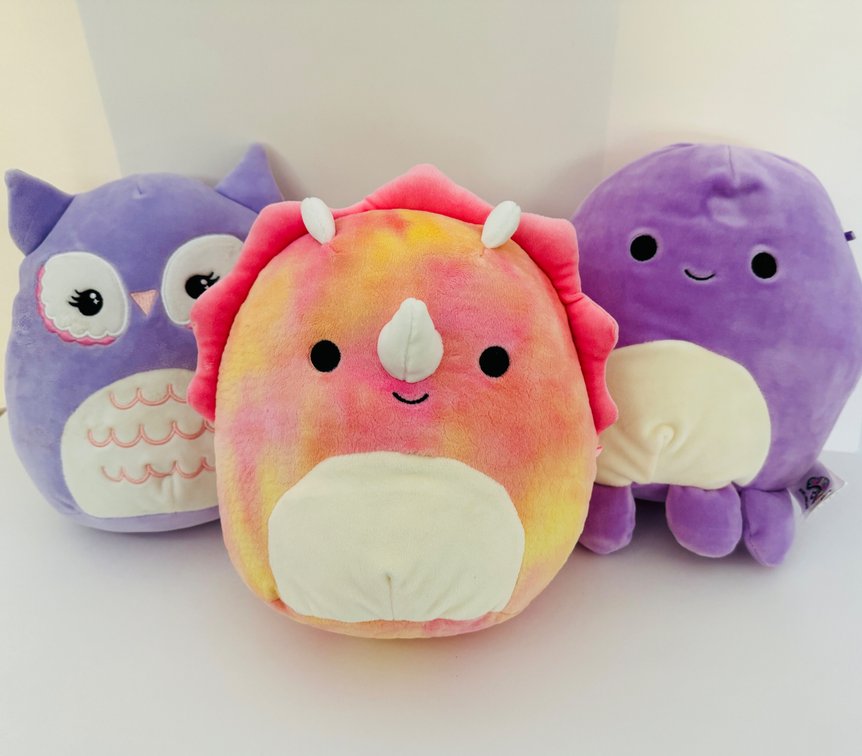 Squishmallows set of 5
