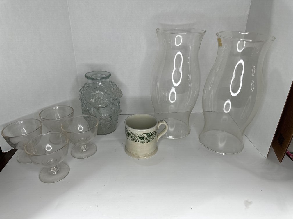 Lot of Clear Glass