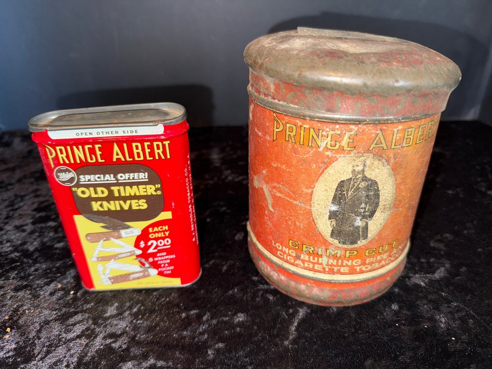 Tobacco cans