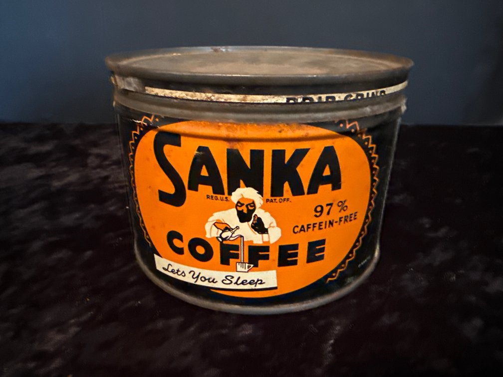 Sanka Coffee full tin