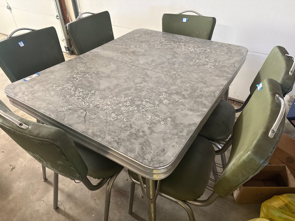 Vintage table and chairs
