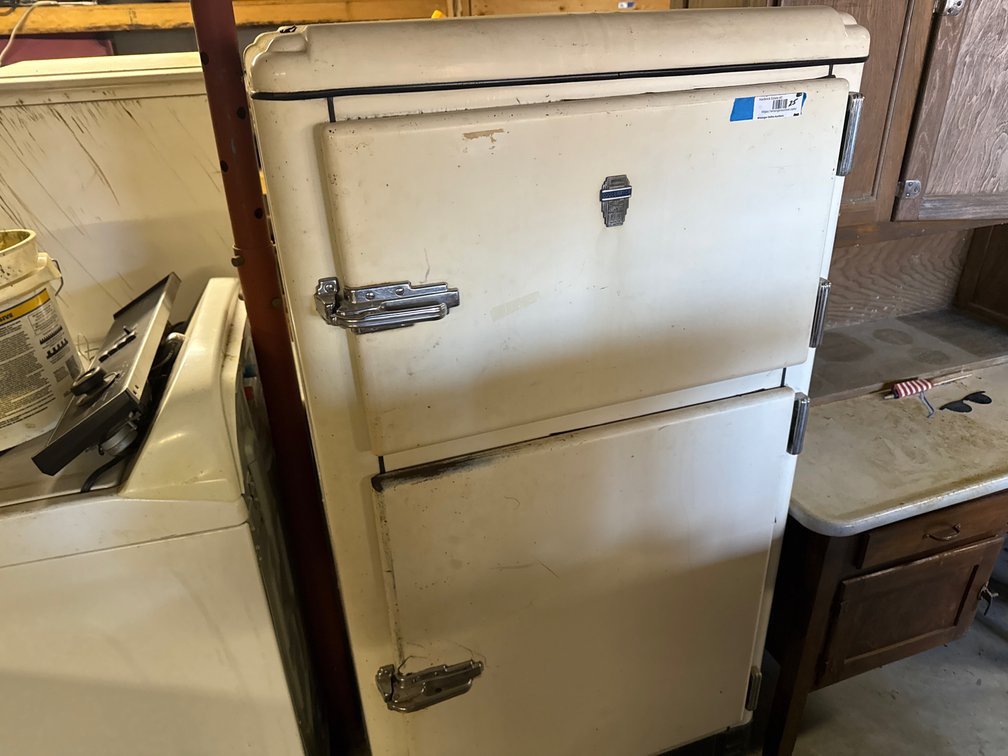 Antique ice box