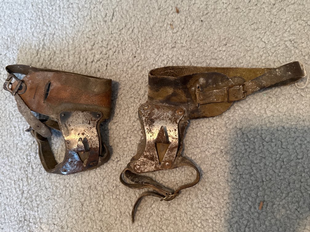 Antique corn huskers