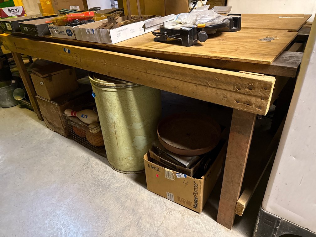 Wood Work Table Frame