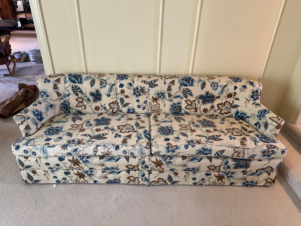 Floral Sofa