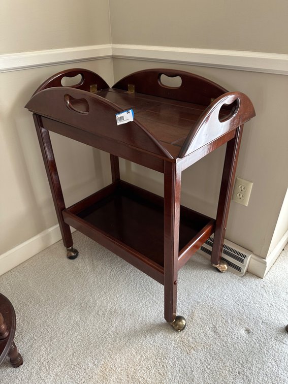 Drop Leaf Breakfast Cart