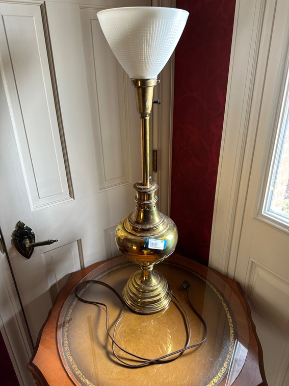 Stiffel Torchiere Table Lamp