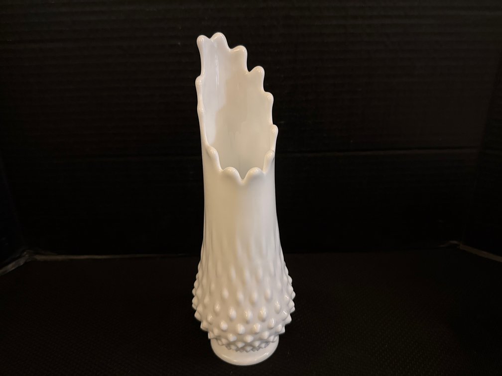 Fenton Hobnail Swung Vase