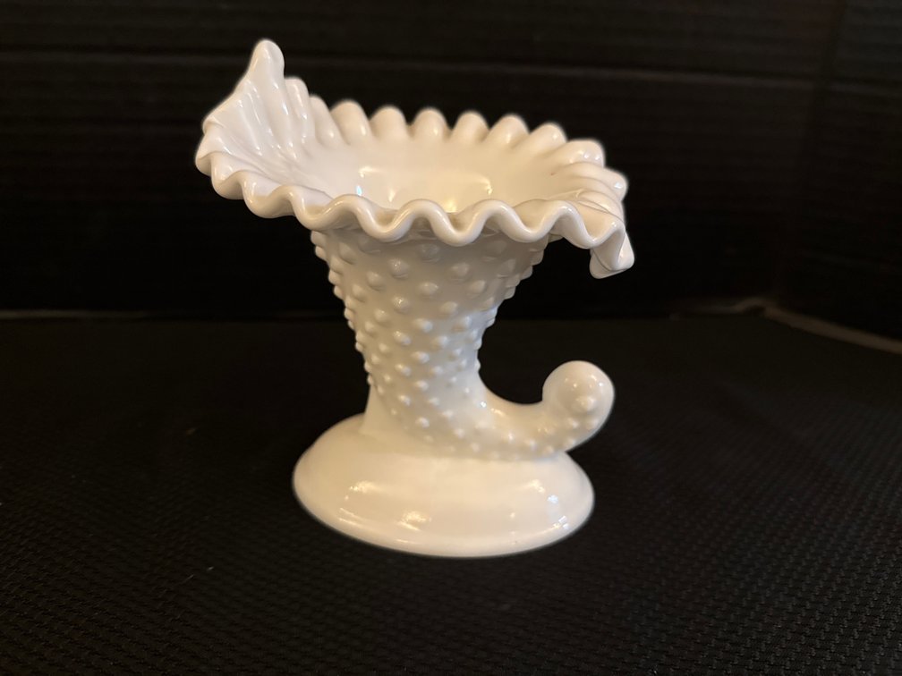 Fenton Hobnail Milk Glass