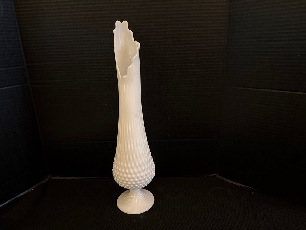 Fenton Swung Hobnail Vase
