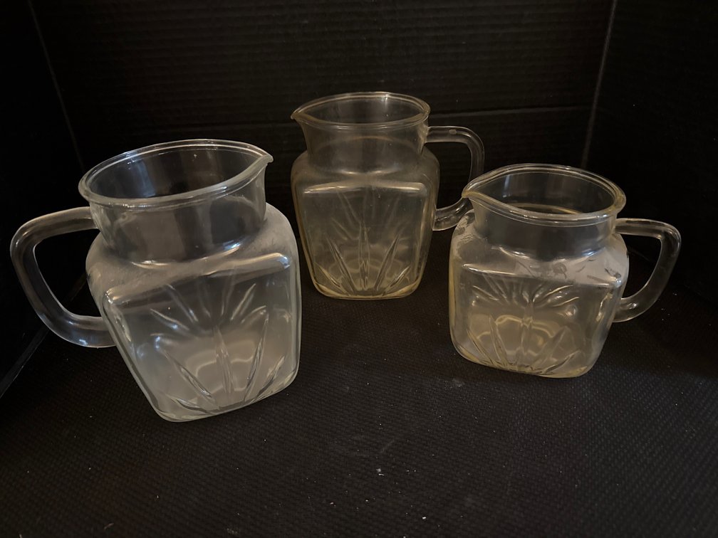 Federal Glass Pitchers