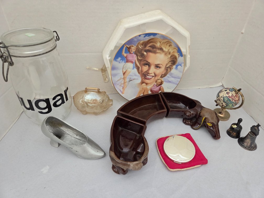 Vintage Dog Serving Dish