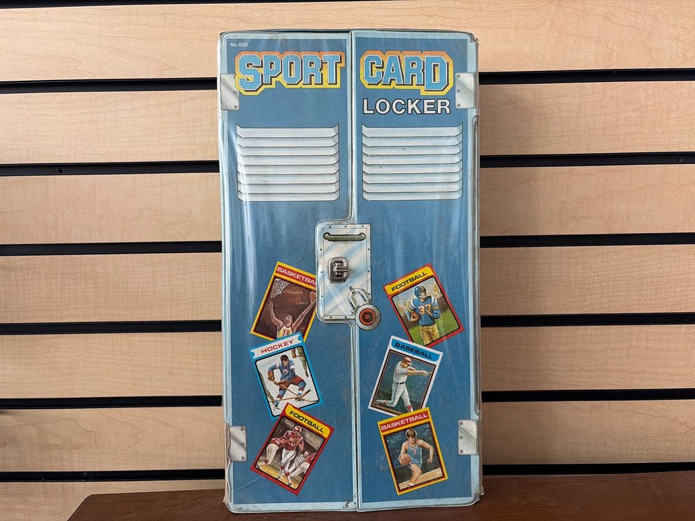 Vintage Sport Card Locker Case