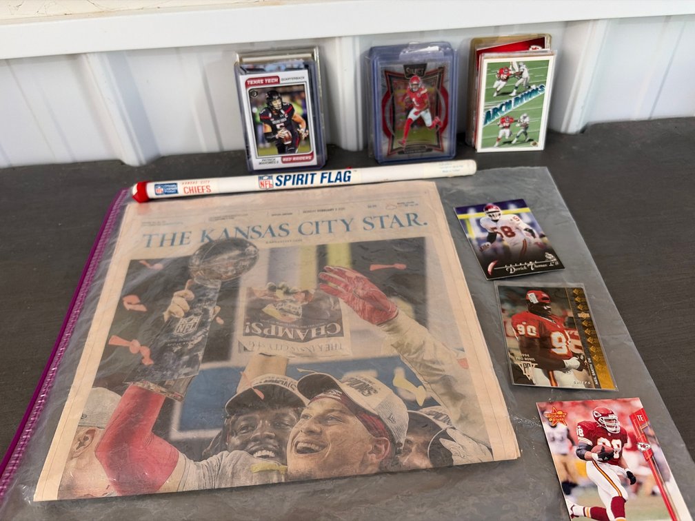 KC Chiefs Football Cards