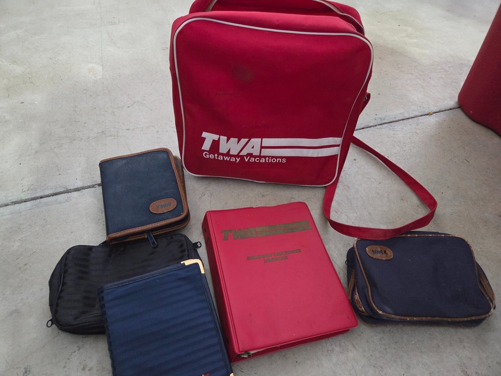 TWA Airline promos/ Navy Flag