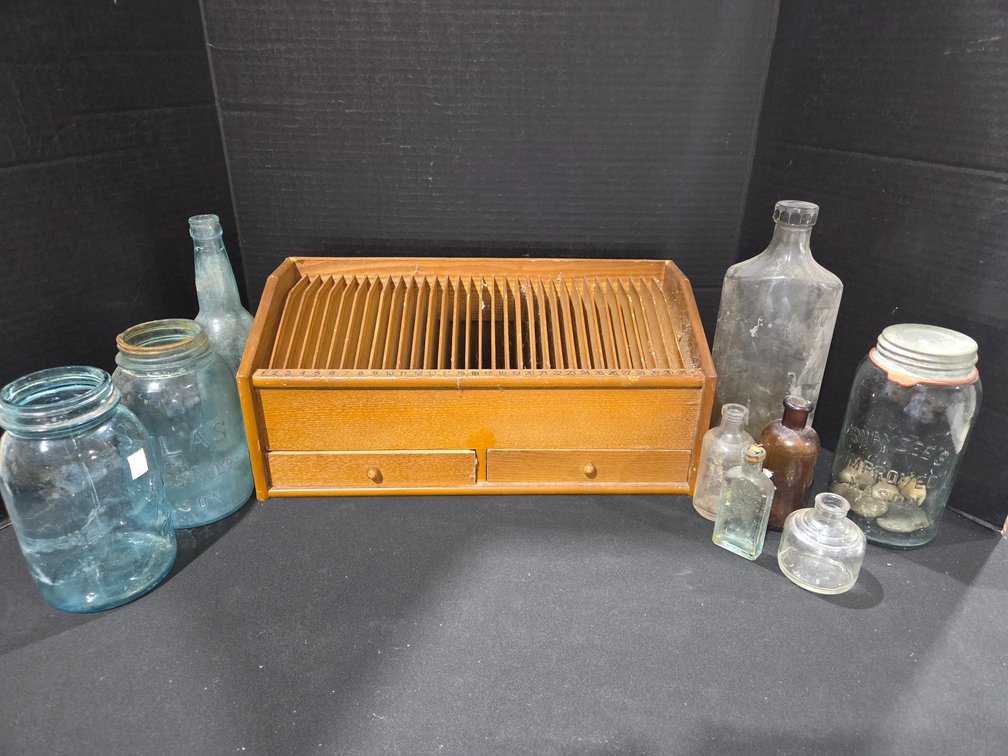 Vtg. Jars & Bottles