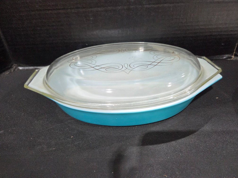 Blue Pyrex