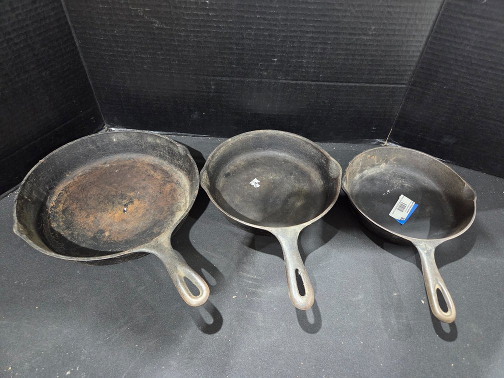 Cast-iron skillets