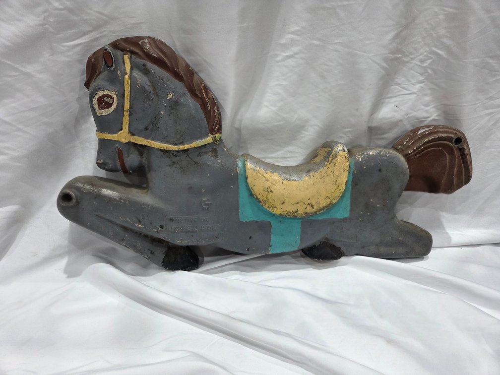 Metal Carousel Horse