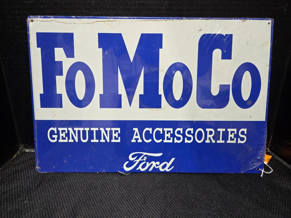FoMoCo Metal Sign