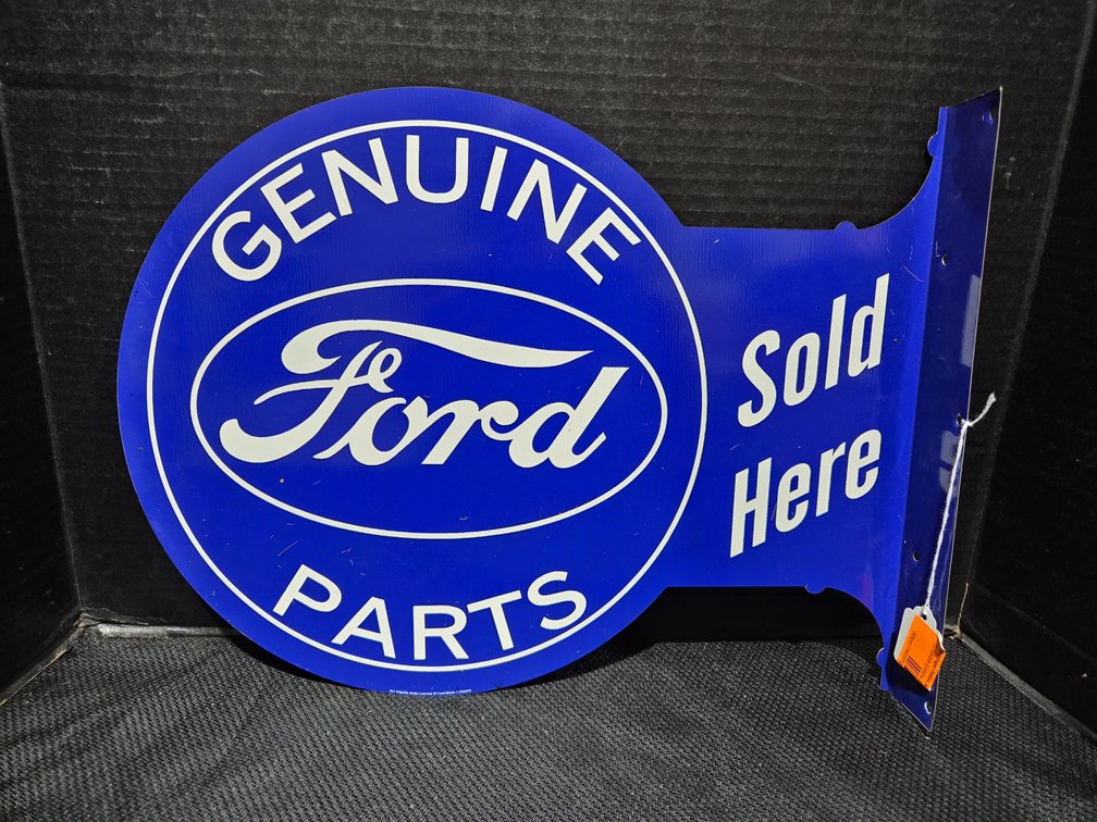 Genuine Ford Parts Metal Sign
