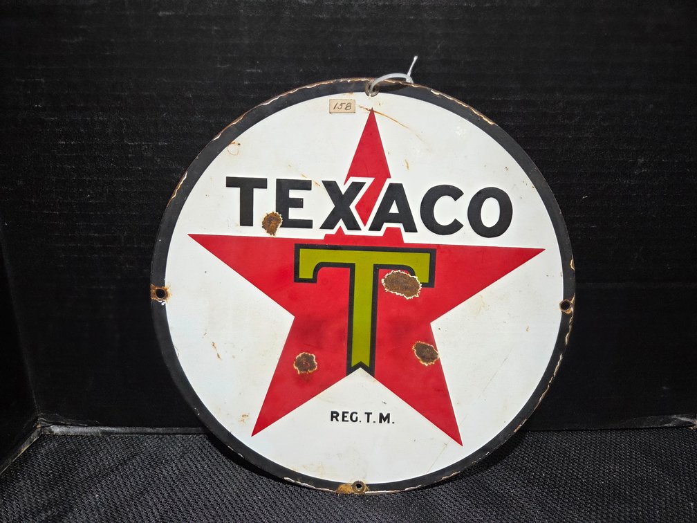 Texaco Metal Sign