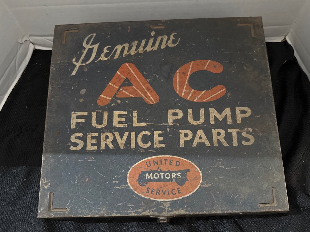 Vtg. Parts bin