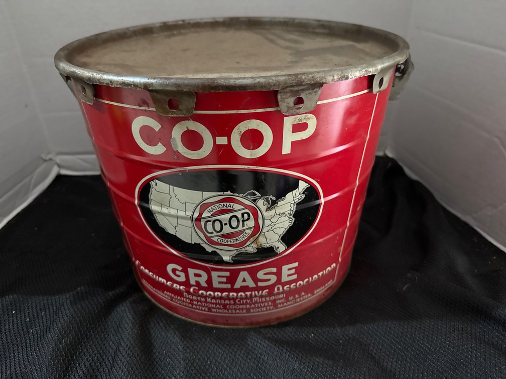 CO-OP Grease Can