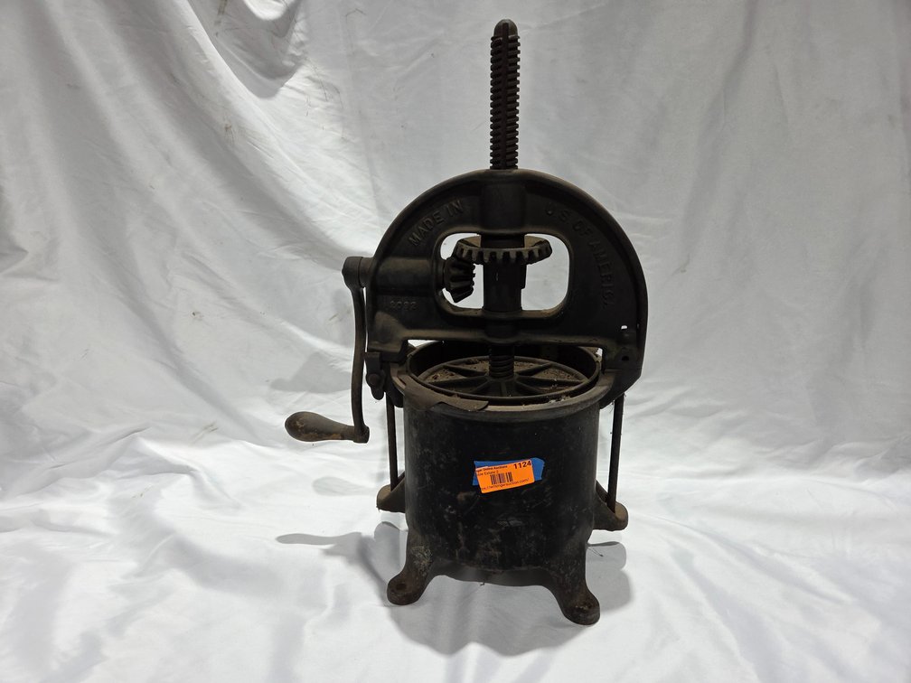 Cast Iron Fruit Press